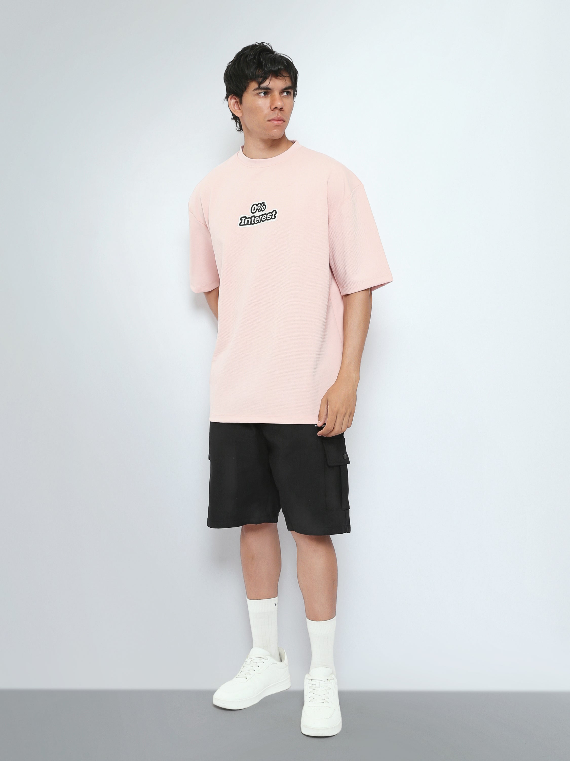T-Shirt Homme Oversize à Imprimé – Style Streetwear Moderne - TSH26SPR20030TM1