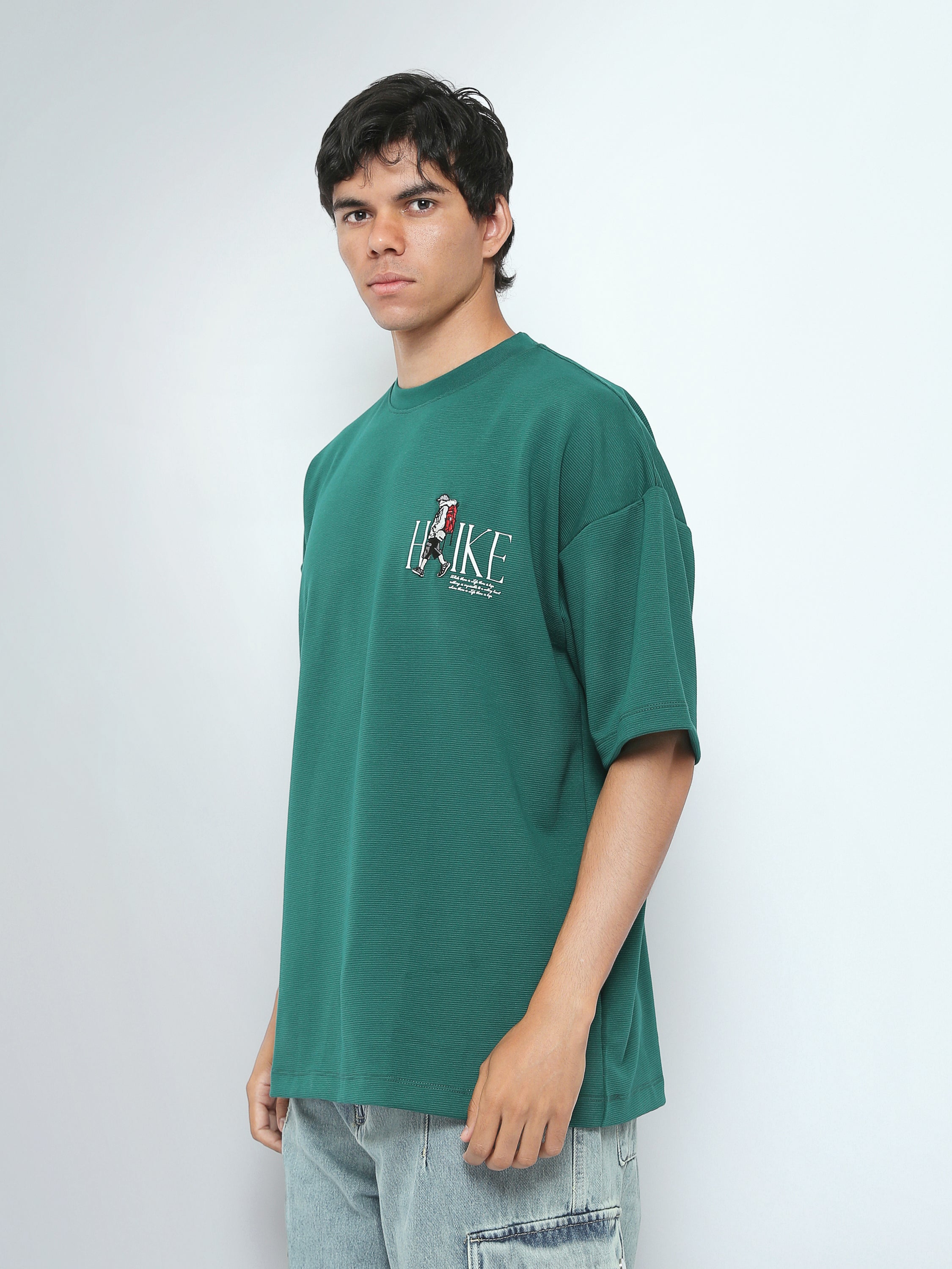 T-Shirt Homme Oversize à Motif Brodé – Style Streetwear - TSH26SPR20033TM1
