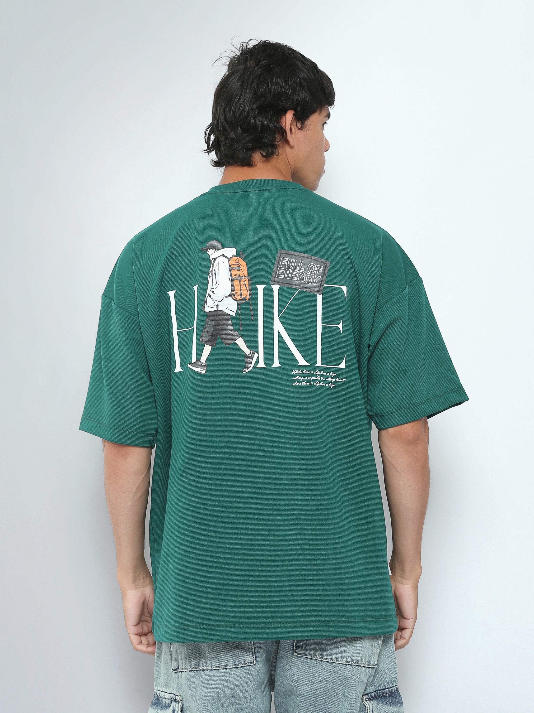 T-Shirt Homme Oversize à Motif Brodé – Style Streetwear - TSH26SPR20033TM1