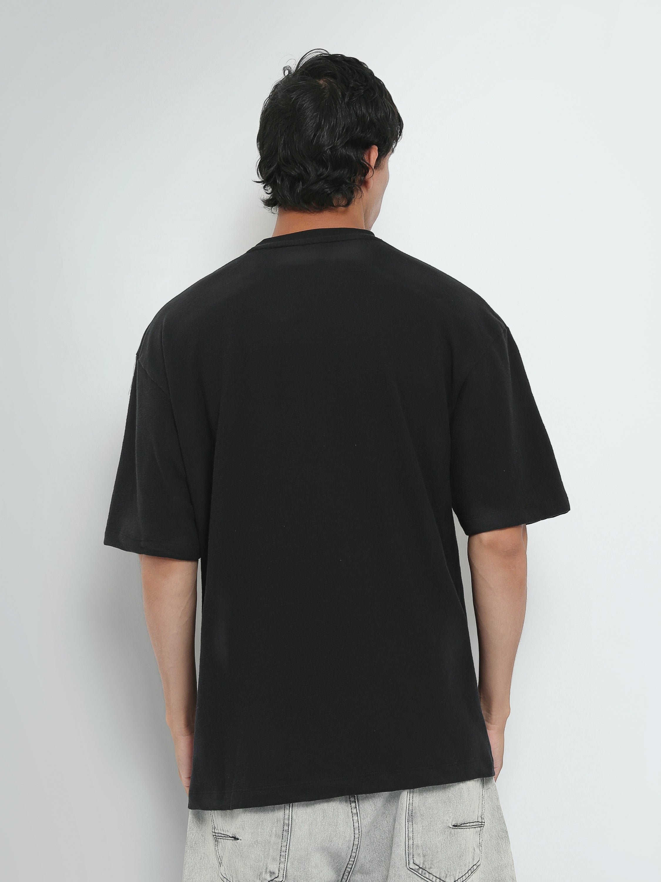 T-Shirt Homme Oversize à Imprimé Wonderful – Style Streetwear - TSH26SPR20291TM1