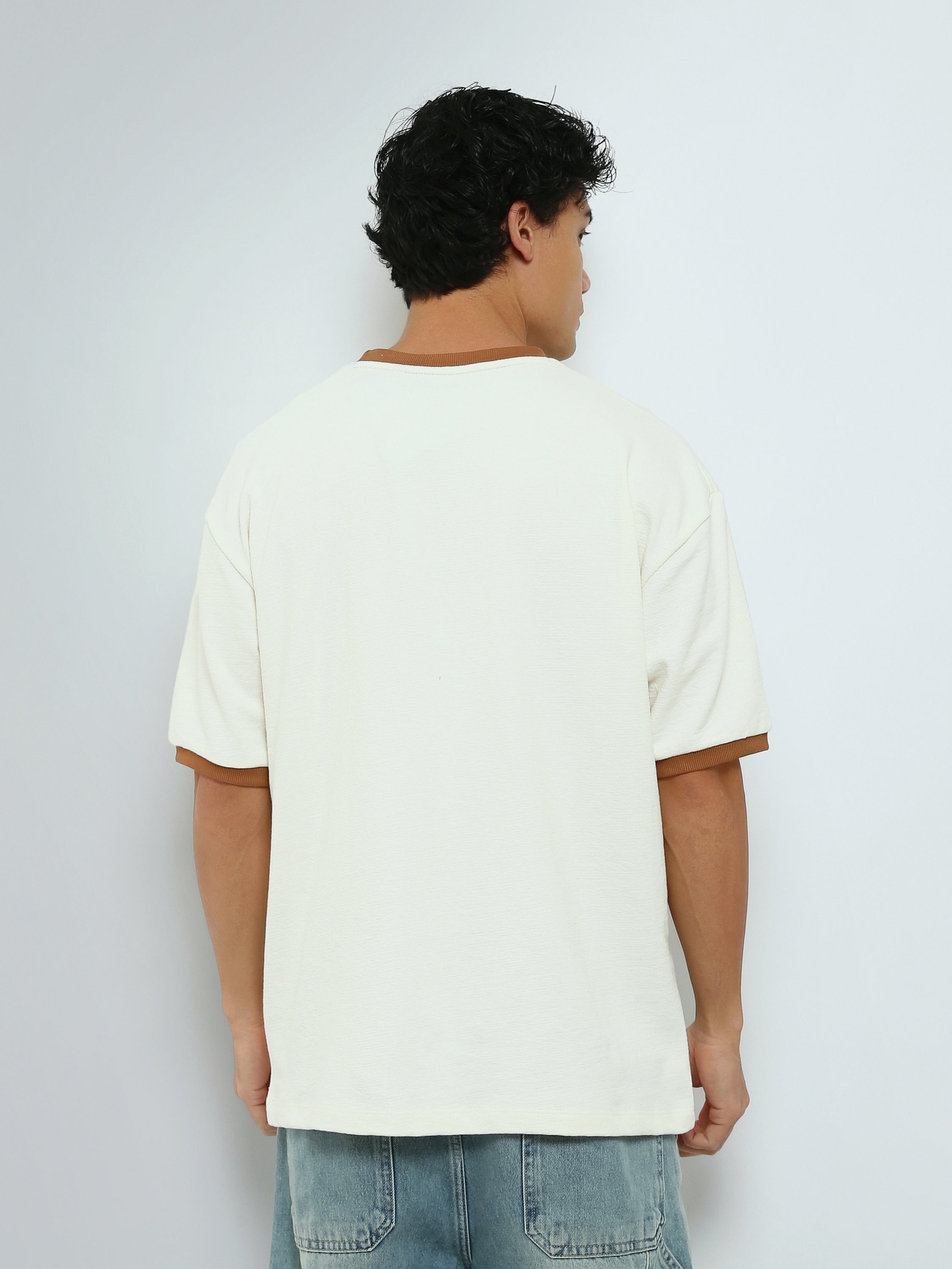 T-Shirt Homme Oversize à Imprimé College Gameday - TSH26SPR20293TM1
