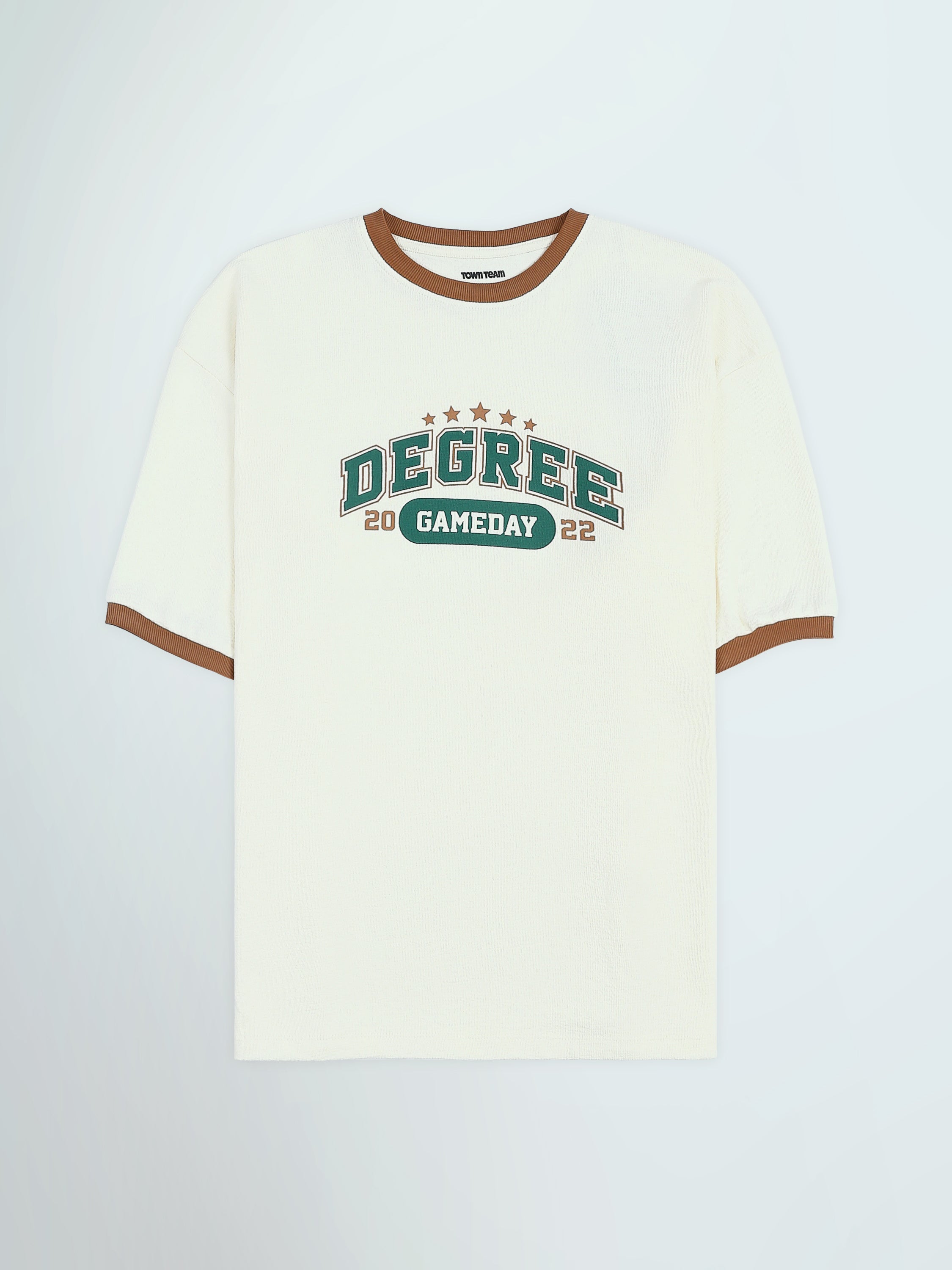 T-Shirt Homme Oversize à Imprimé College Gameday - TSH26SPR20293TM1