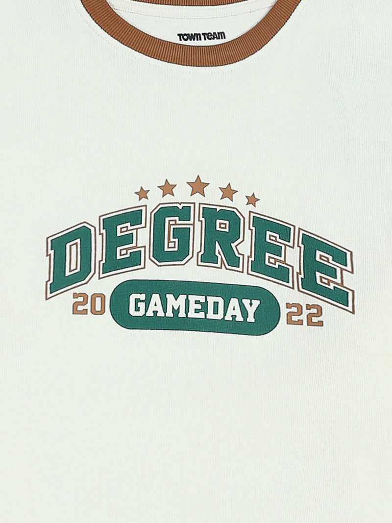 T-Shirt Homme Oversize à Imprimé College Gameday - TSH26SPR20293TM1