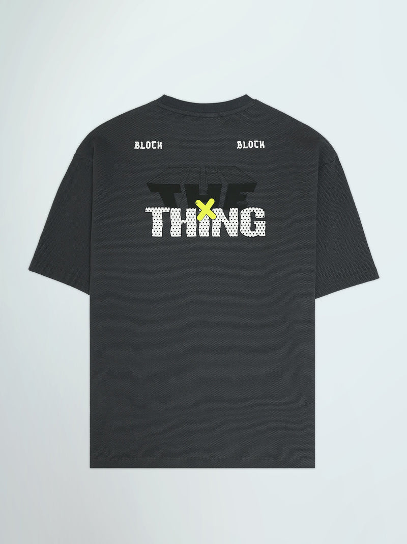 T-shirt Oversize Homme à Imprimé Graphique – Style Urbain - TSH26SPR20346TM1