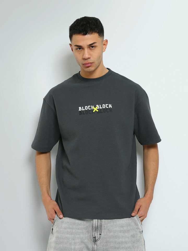T-shirt Oversize Homme à Imprimé Graphique – Style Urbain - TSH26SPR20346TM1