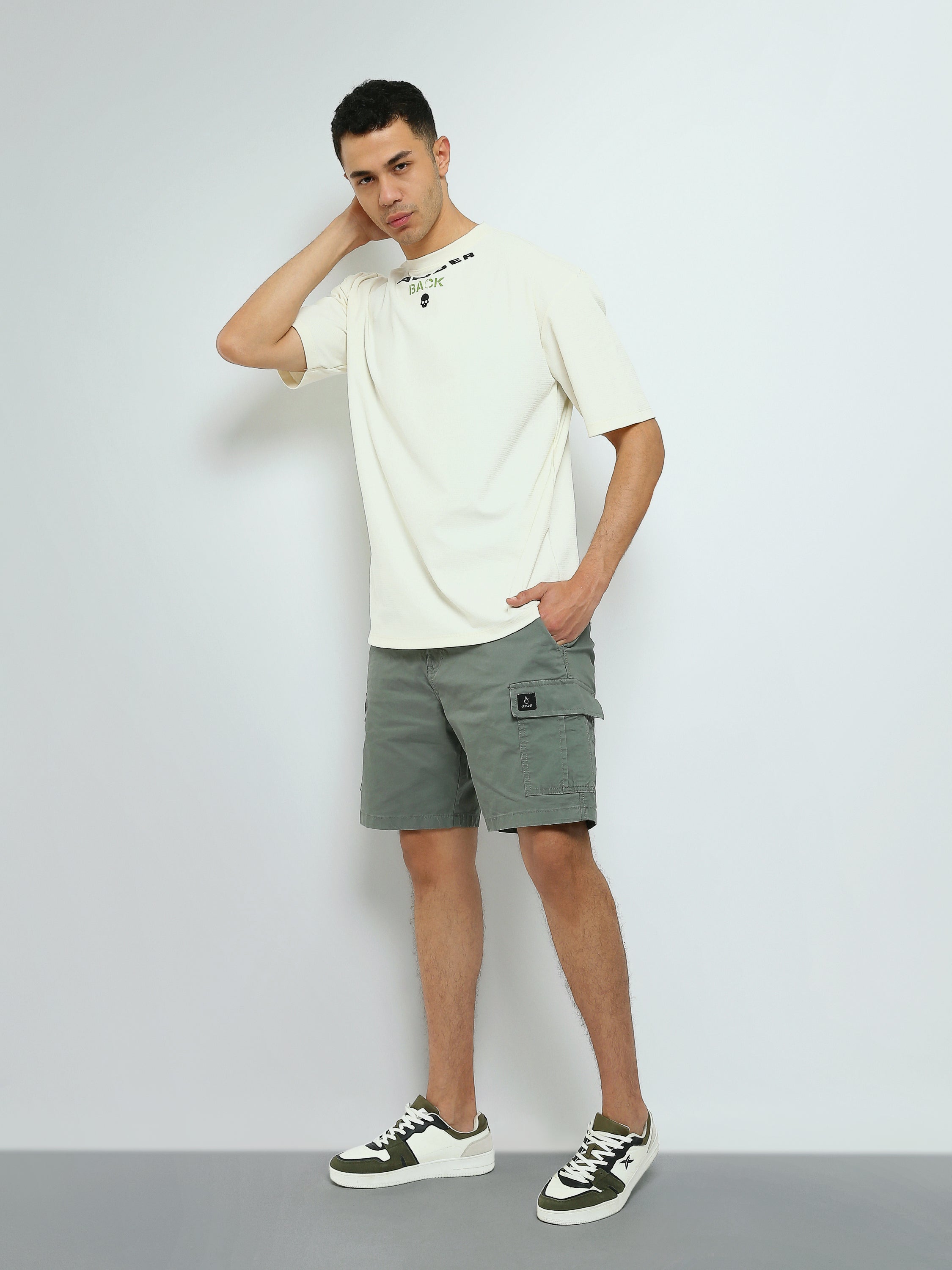 T-shirt Oversize Homme à Imprimé Anger – Style Streetwear - TSH26SPR20385TM1