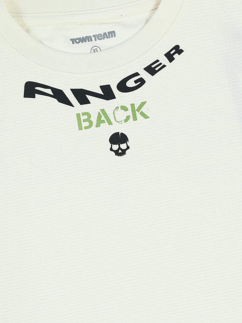 T-shirt Oversize Homme à Imprimé Anger – Style Streetwear - TSH26SPR20385TM1