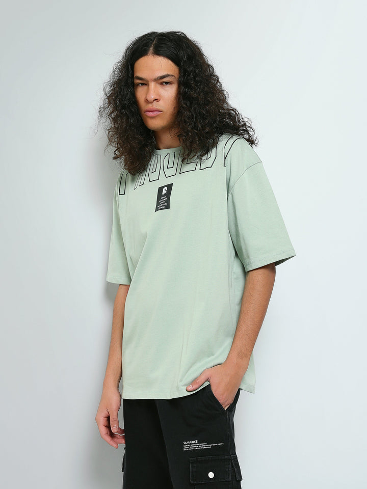 T-shirt Oversize Homme à Imprimé Graphique – Style Streetwear - TSH26SPRO20014TM1