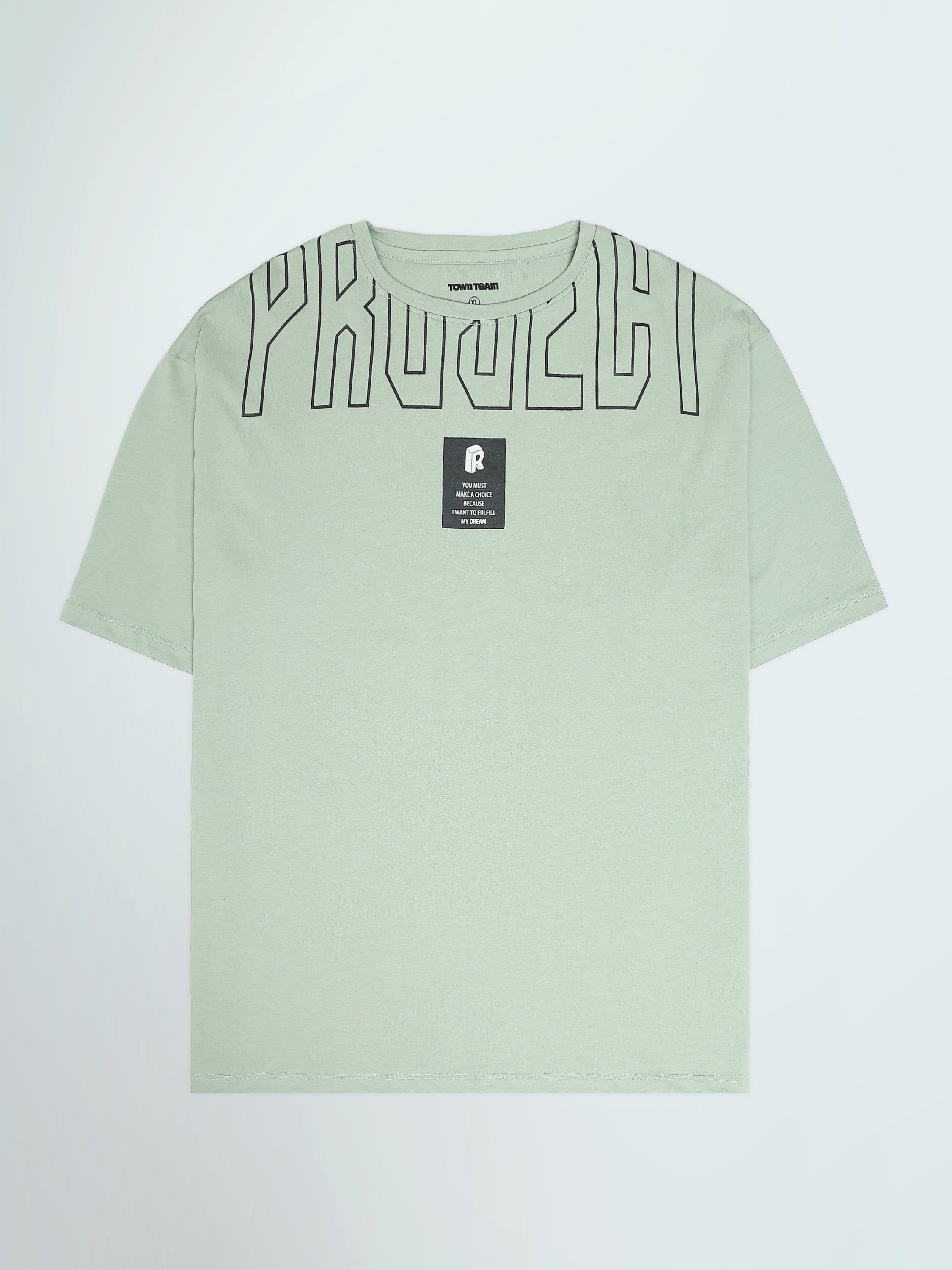 T-shirt Oversize Homme à Imprimé Graphique – Style Streetwear - TSH26SPRO20014TM1