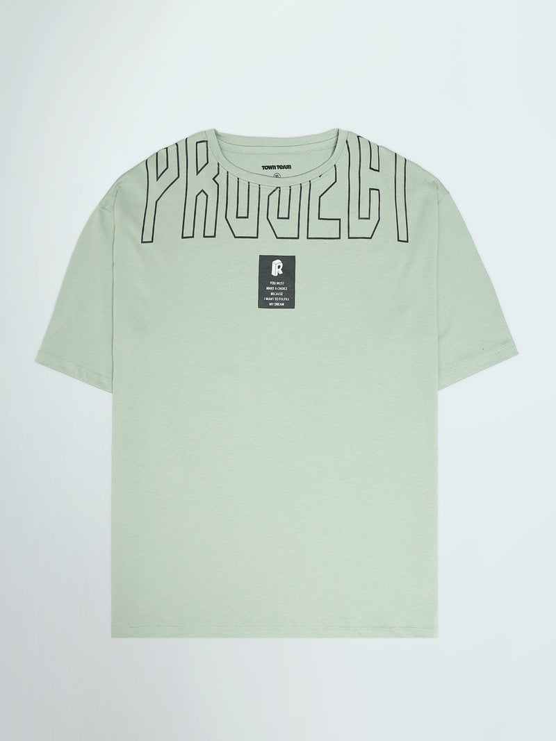 T-shirt Oversize Homme à Imprimé Graphique – Style Streetwear - TSH26SPRO20014TM1