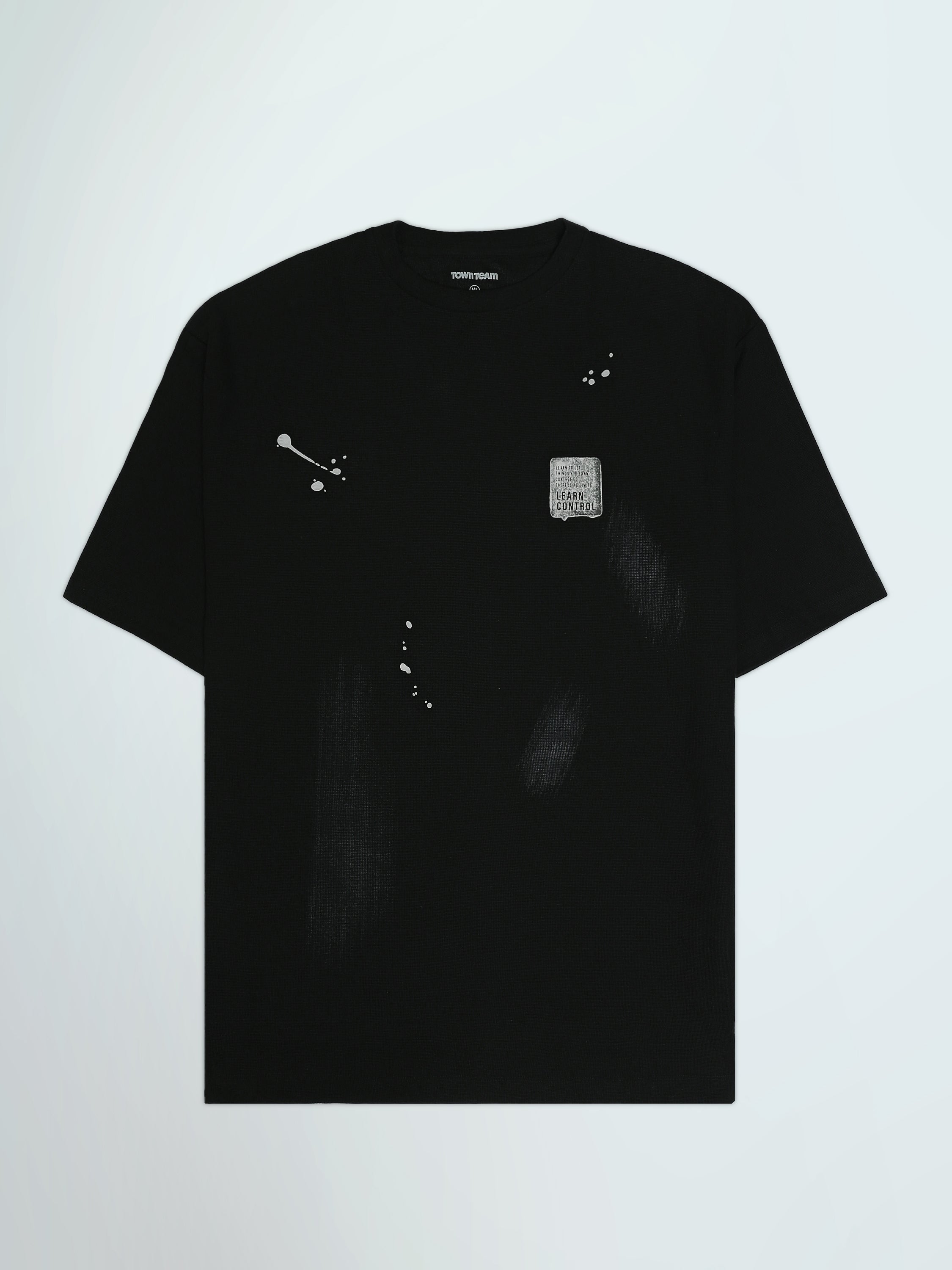 T-shirt Oversize Homme à Imprimé Effet Peinture – Streetwear - TSH26SPRO20042TM1