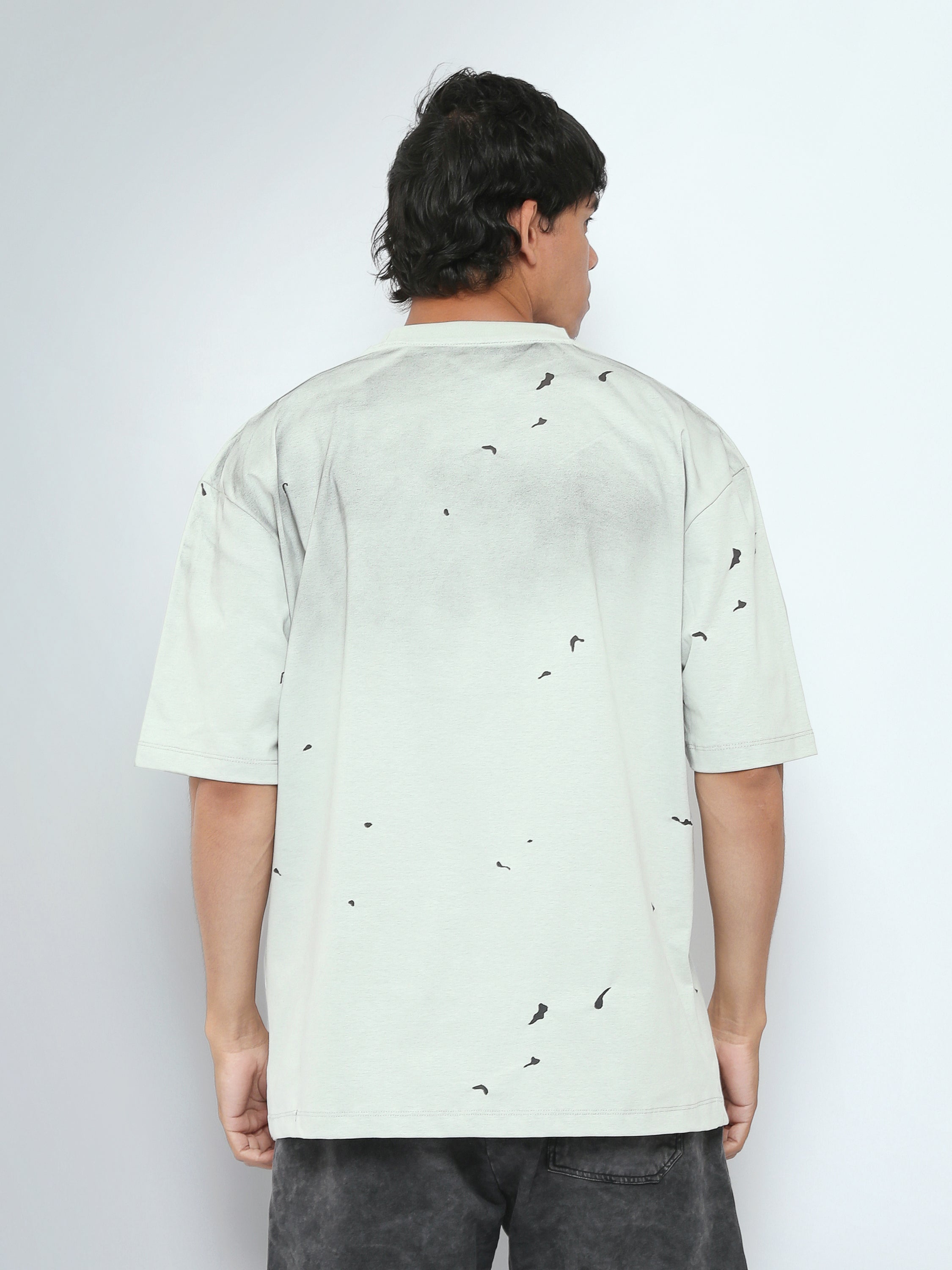 T-Shirt Oversize Homme Imprimé – Style Streetwear Décontracté - TSH26SPRO20054TM1
