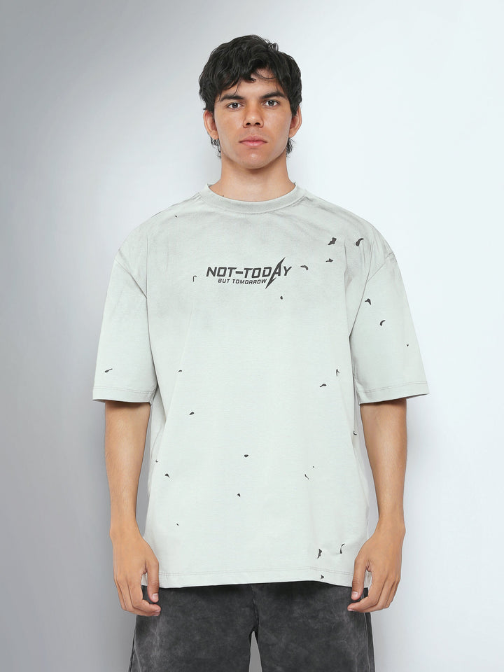 T-Shirt Oversize Homme Imprimé – Style Streetwear Décontracté - TSH26SPRO20054TM1