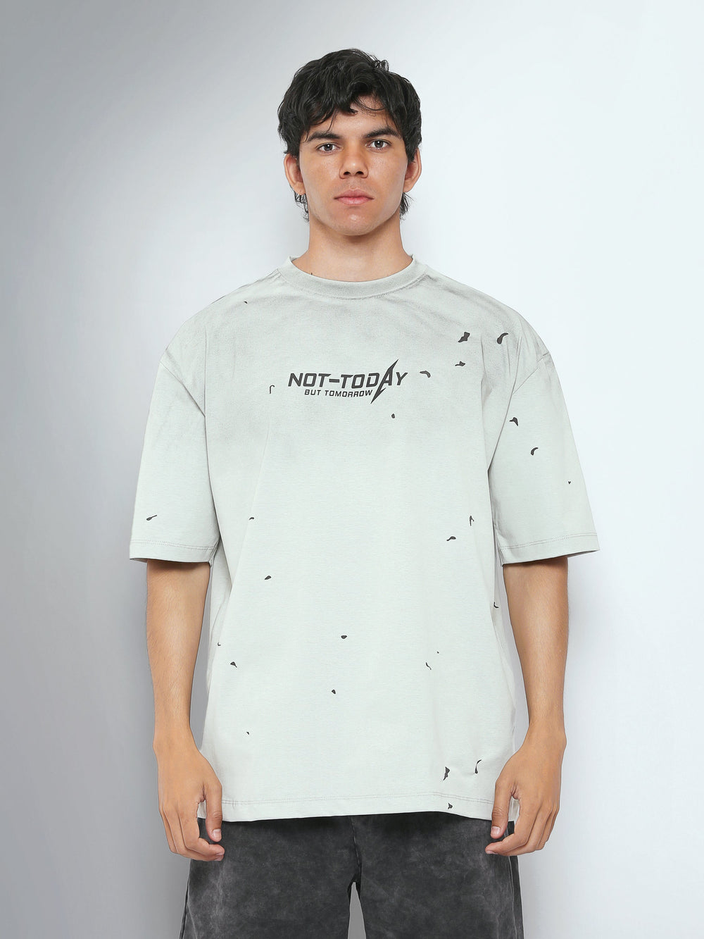 T-Shirt Oversize Homme Imprimé – Style Streetwear Décontracté - TSH26SPRO20054TM1