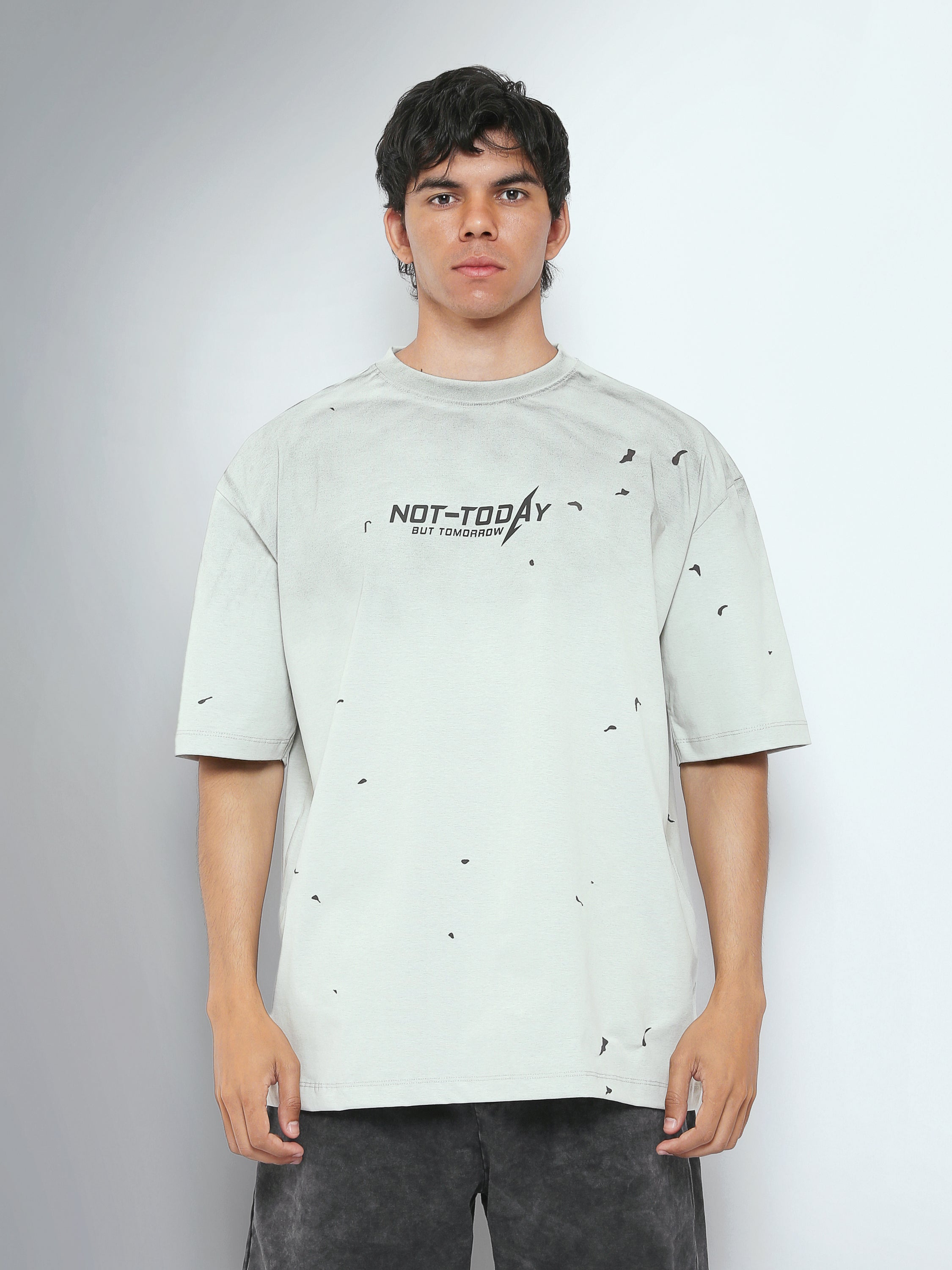 T-Shirt Oversize Homme Imprimé – Style Streetwear Décontracté - TSH26SPRO20054TM1
