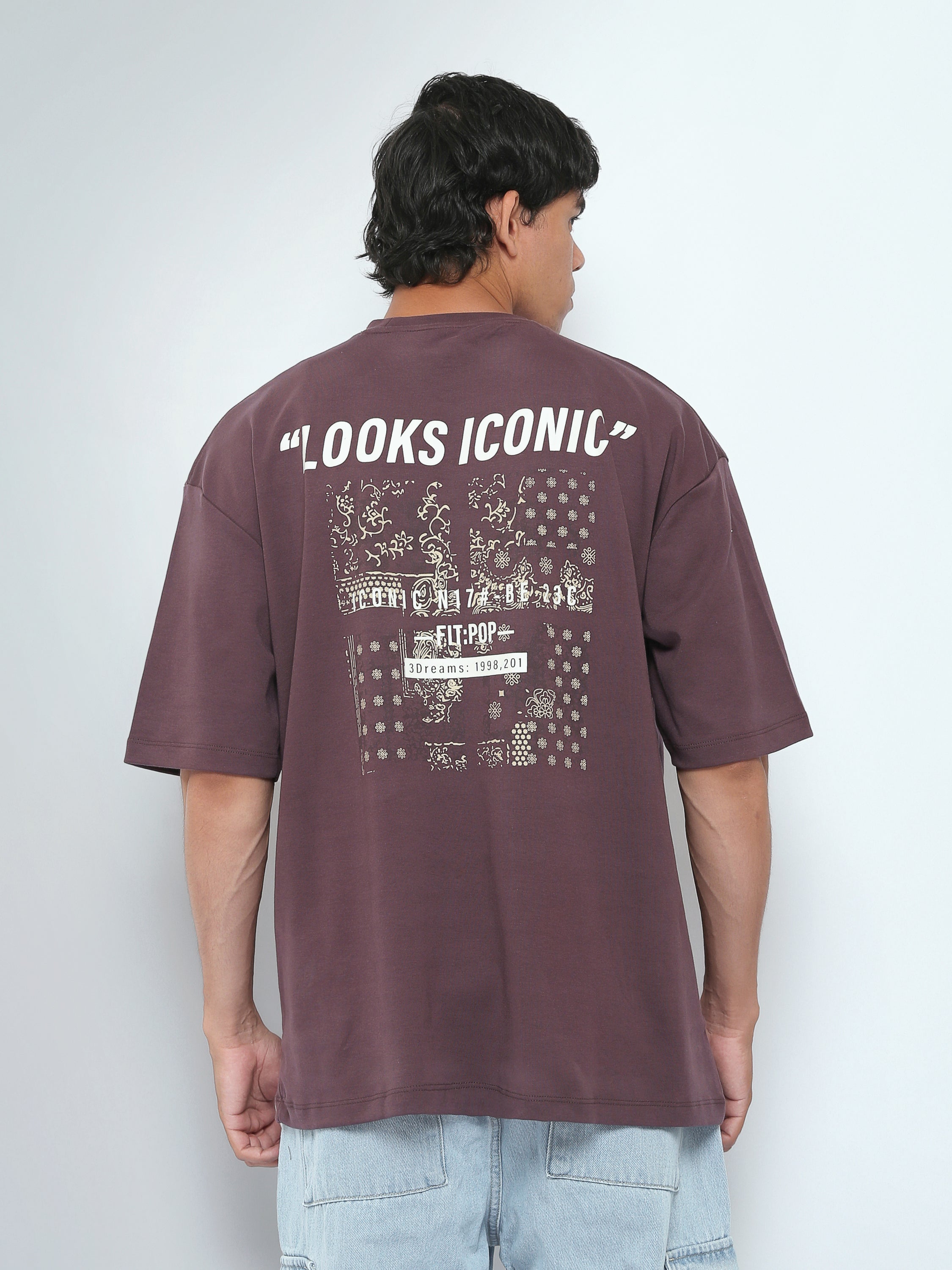 T-Shirt Homme Oversize à Imprimé Iconic – Style Streetwear - TSH26SPRO20084TM1