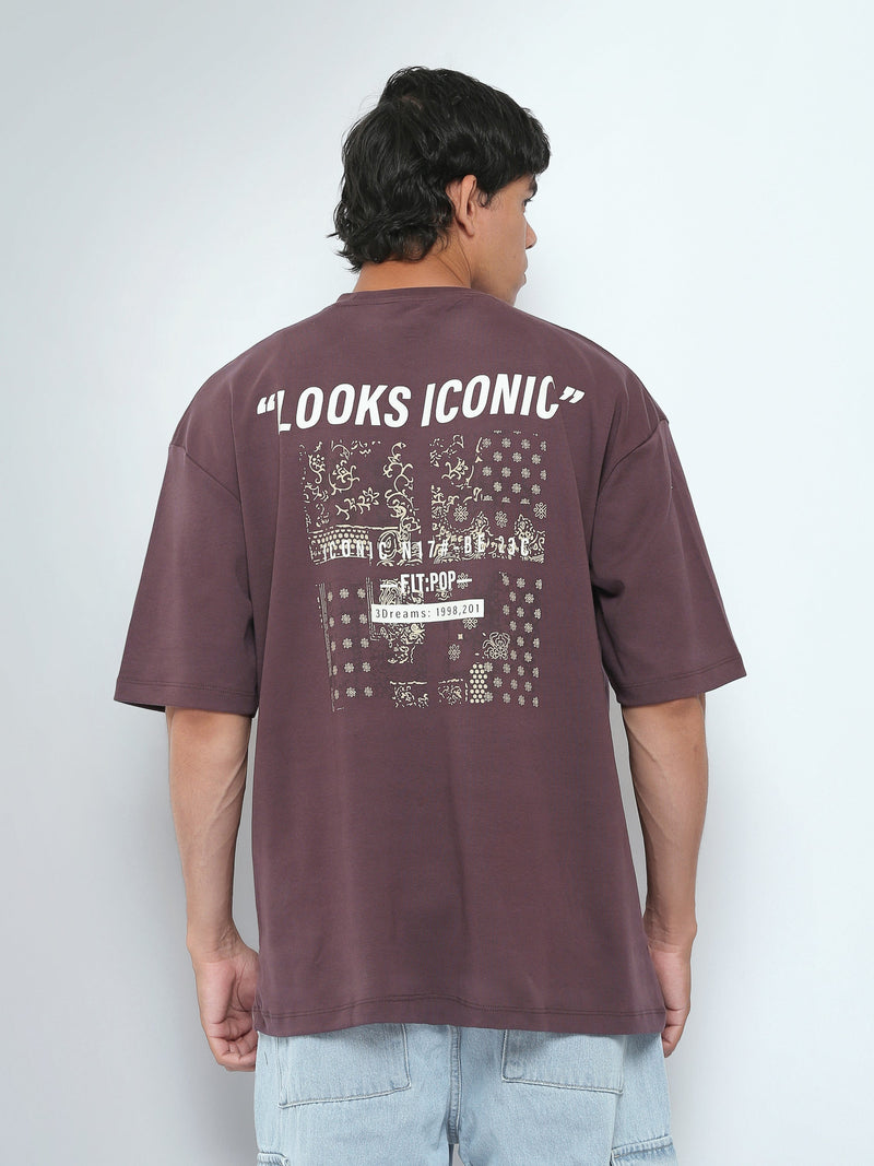 T-Shirt Homme Oversize à Imprimé Iconic – Style Streetwear - TSH26SPRO20084TM1