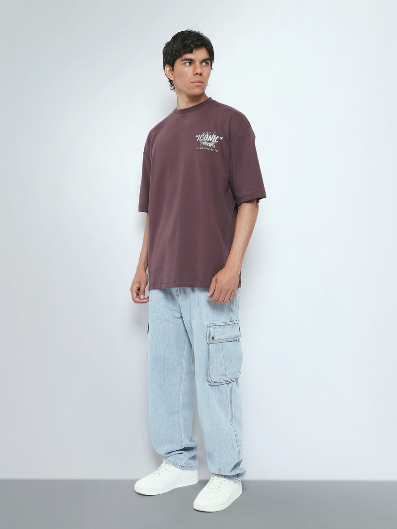 T-Shirt Homme Oversize à Imprimé Iconic – Style Streetwear - TSH26SPRO20084TM1