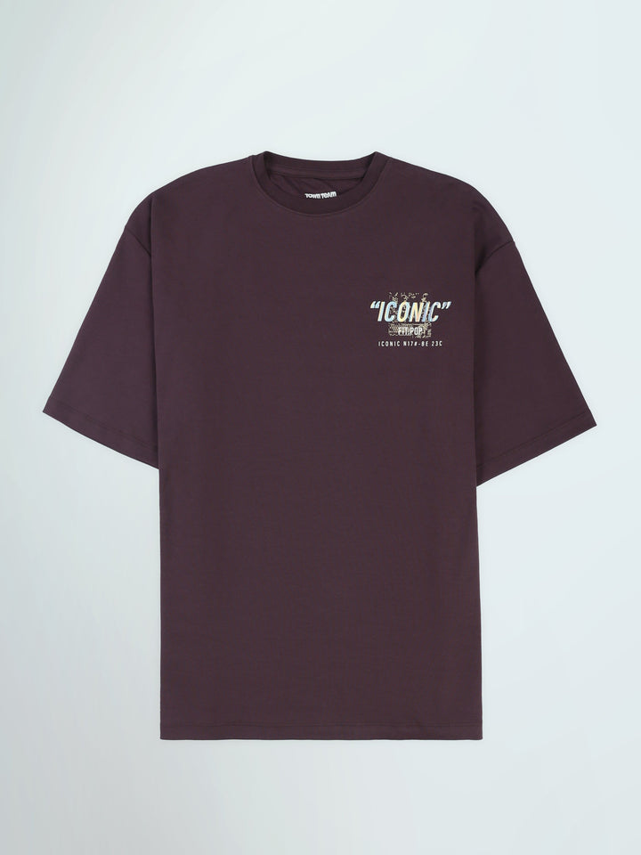 T-Shirt Homme Oversize à Imprimé Iconic – Style Streetwear - TSH26SPRO20084TM1