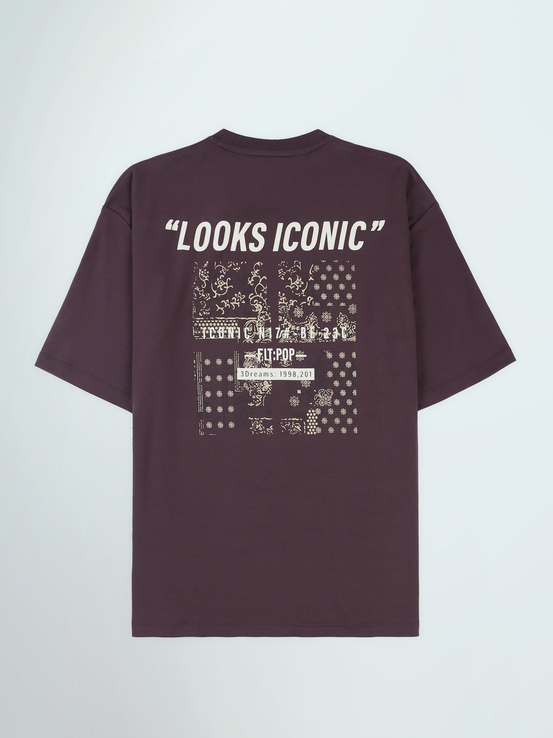 T-Shirt Homme Oversize à Imprimé Iconic – Style Streetwear - TSH26SPRO20084TM1