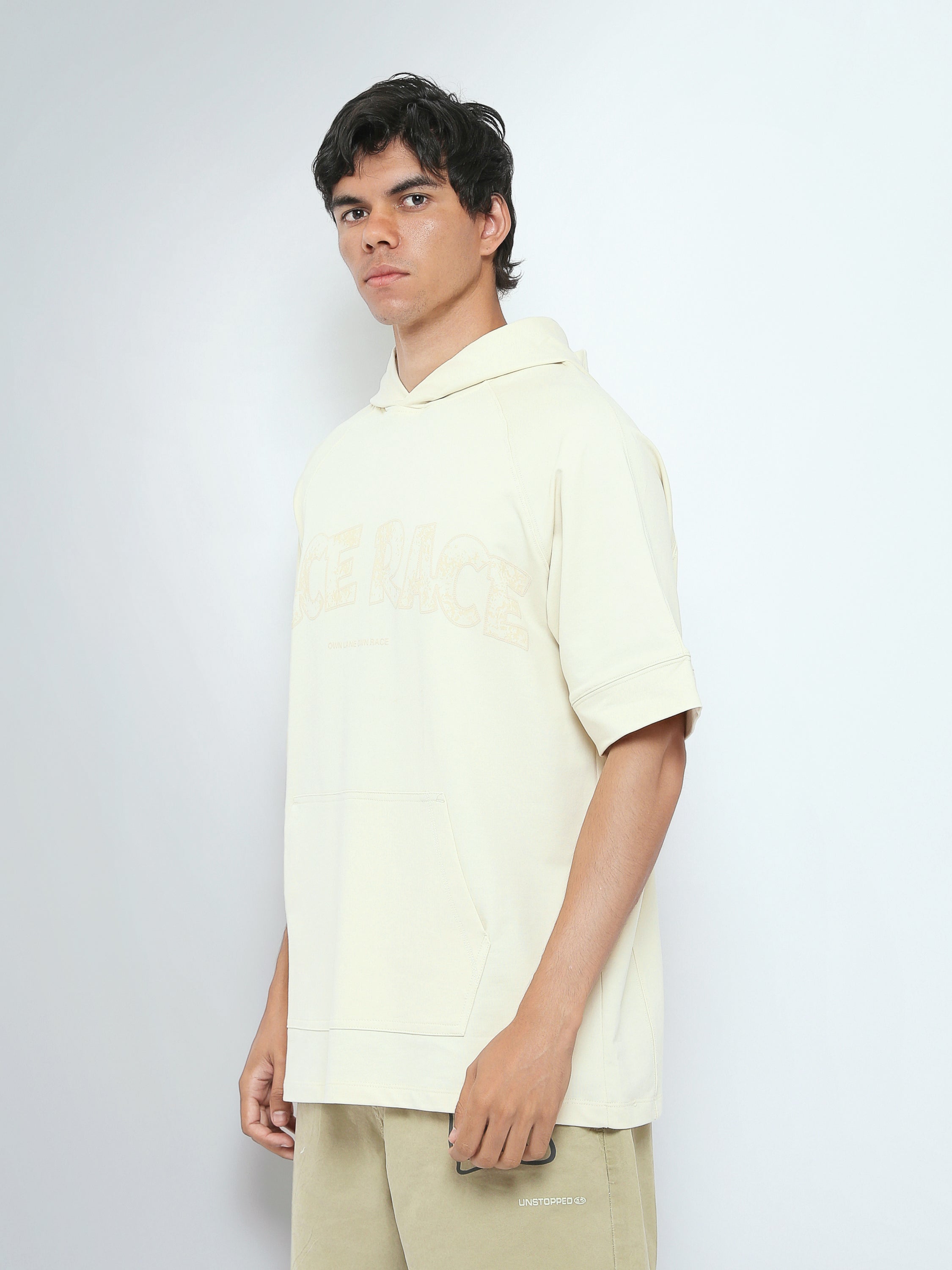 T-Shirt à Capuche Oversize Homme avec Poche Kangourou - TSH26SPRO20101TM1