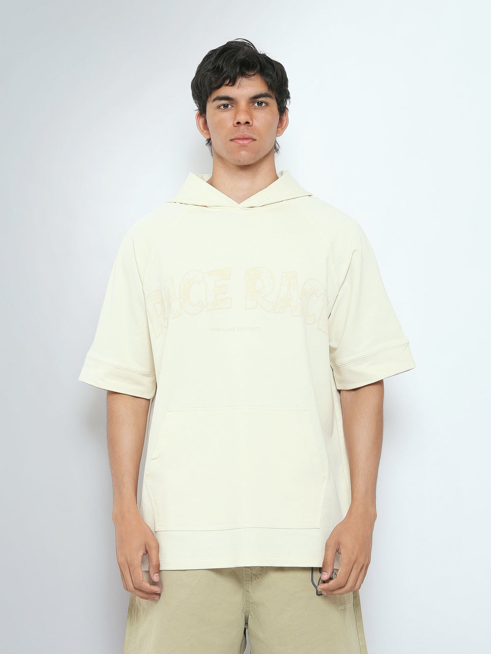 T-Shirt à Capuche Oversize Homme avec Poche Kangourou - TSH26SPRO20101TM1