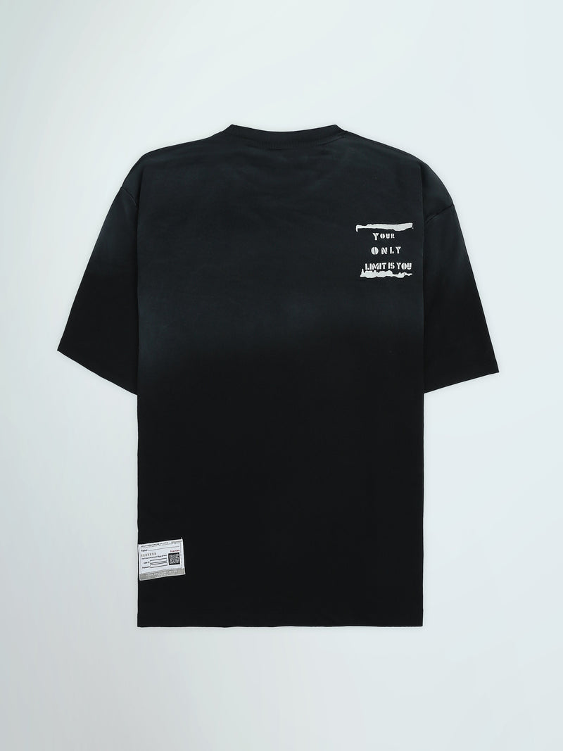 T-Shirt Oversize Homme à Imprimé Graphique et Poche Poitrine - TSH26SPRO20110TM1