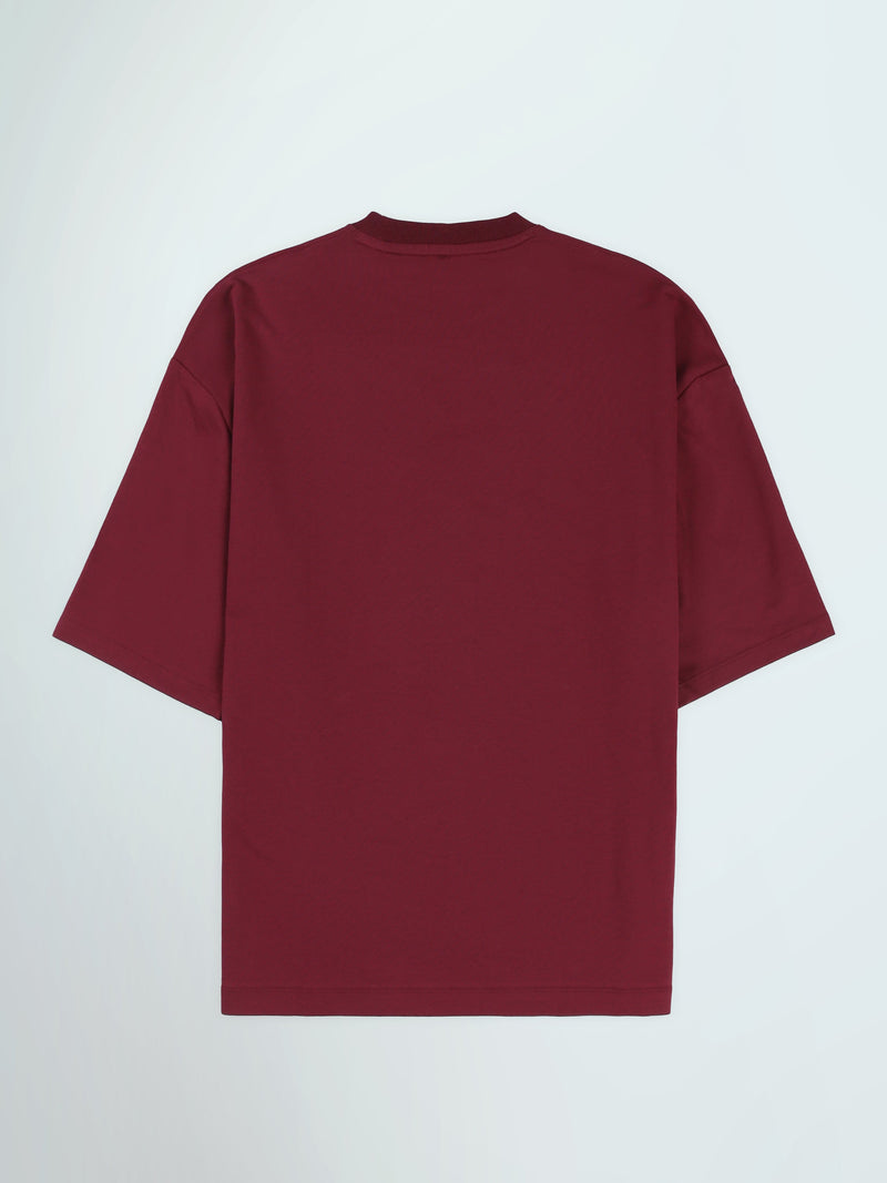 T-Shirt Oversize Homme à Inscription Minimaliste - TSH26SPRO20120TM1