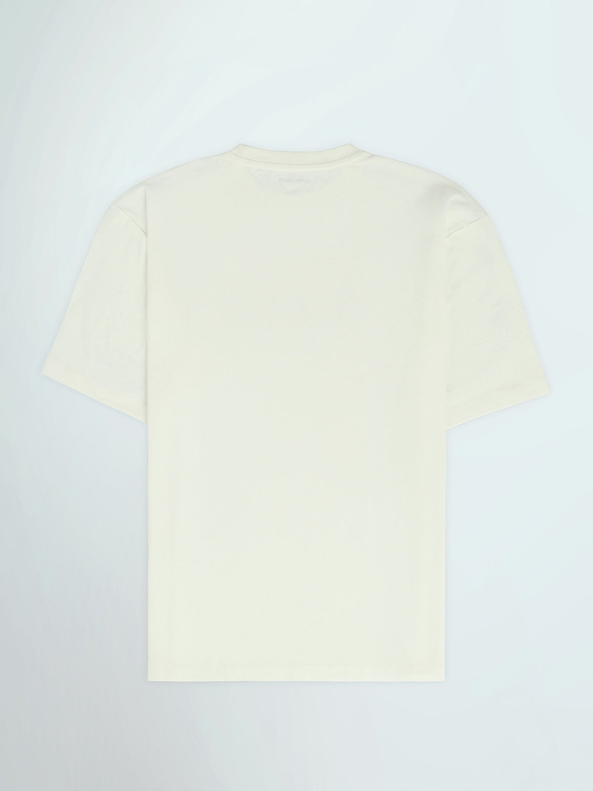 T-Shirt Homme Oversize à Imprimé Exhale et Liserés - TSH26SPRO20278TM1