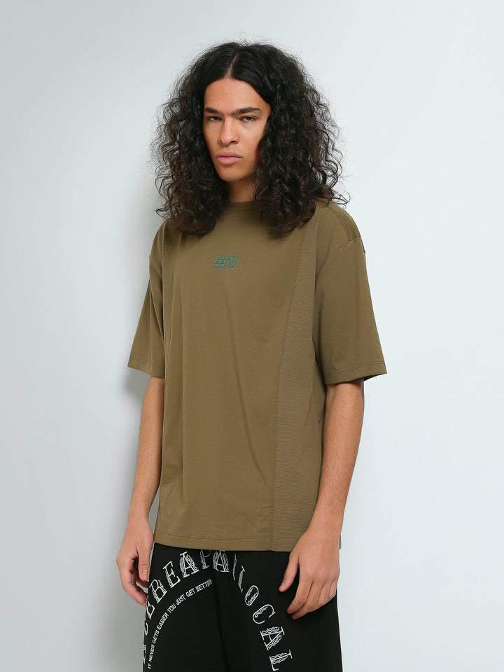 T-shirt Oversize Homme à Détails Coutures – Style Streetwear - TSH26SPRO20381TM1