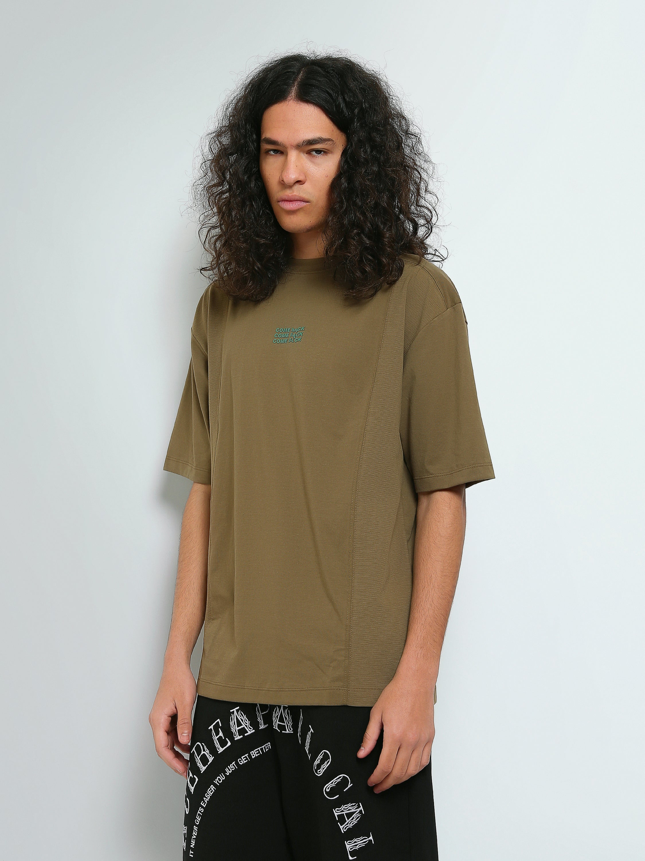T-shirt Oversize Homme à Détails Coutures – Style Streetwear - TSH26SPRO20381TM1