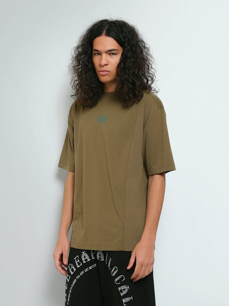 T-shirt Oversize Homme à Détails Coutures – Style Streetwear - TSH26SPRO20381TM1