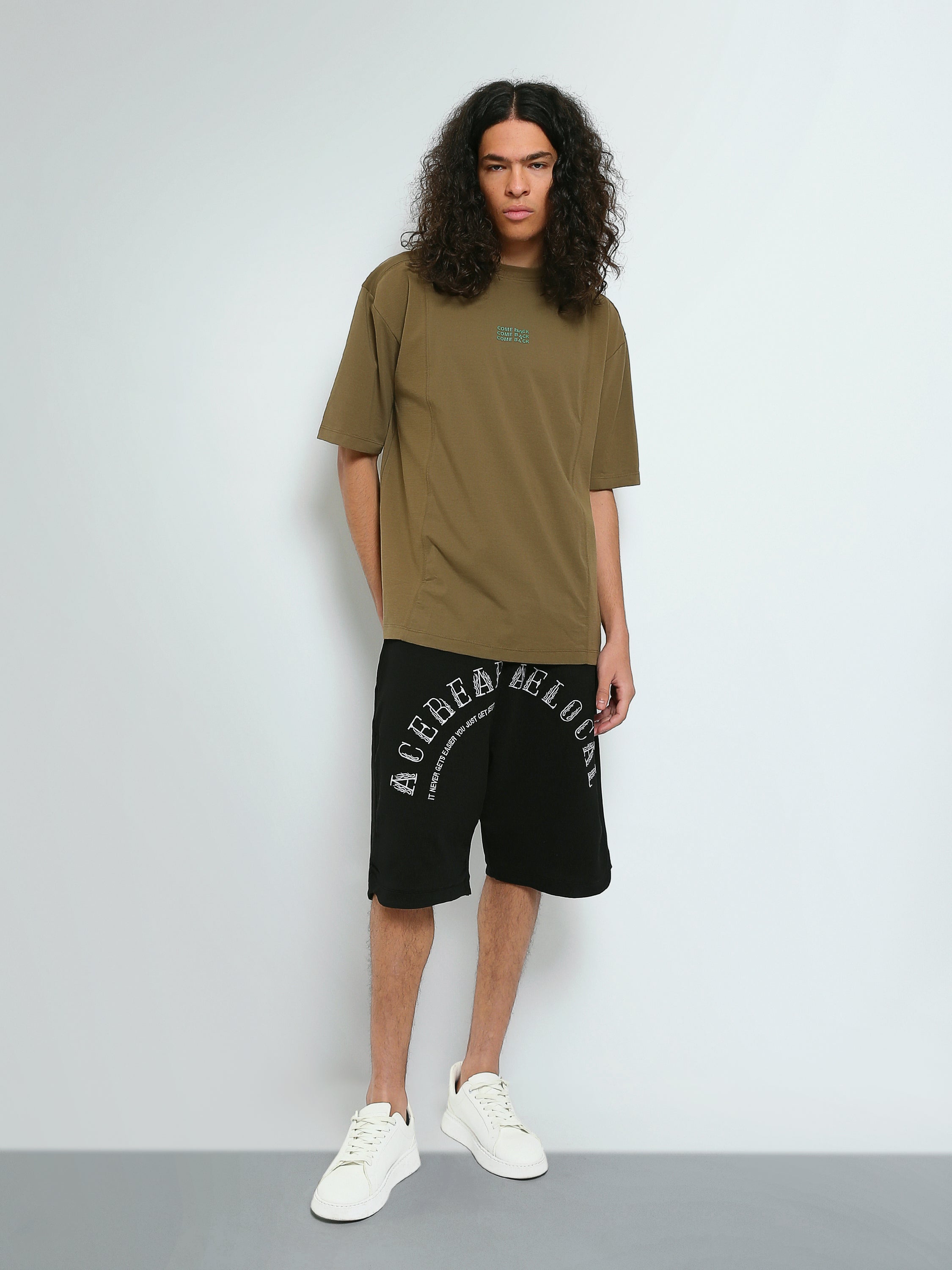 T-shirt Oversize Homme à Détails Coutures – Style Streetwear - TSH26SPRO20381TM1