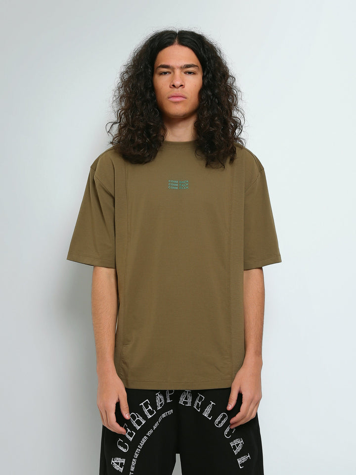 T-shirt Oversize Homme à Détails Coutures – Style Streetwear - TSH26SPRO20381TM1