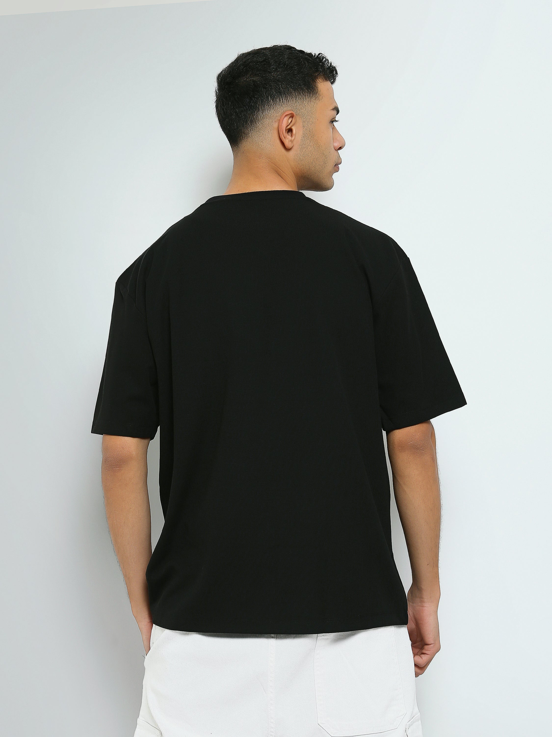 T-shirt Oversize Homme à Imprimé Relax Recharge – Streetwear - TSH26SPRO20383TM1