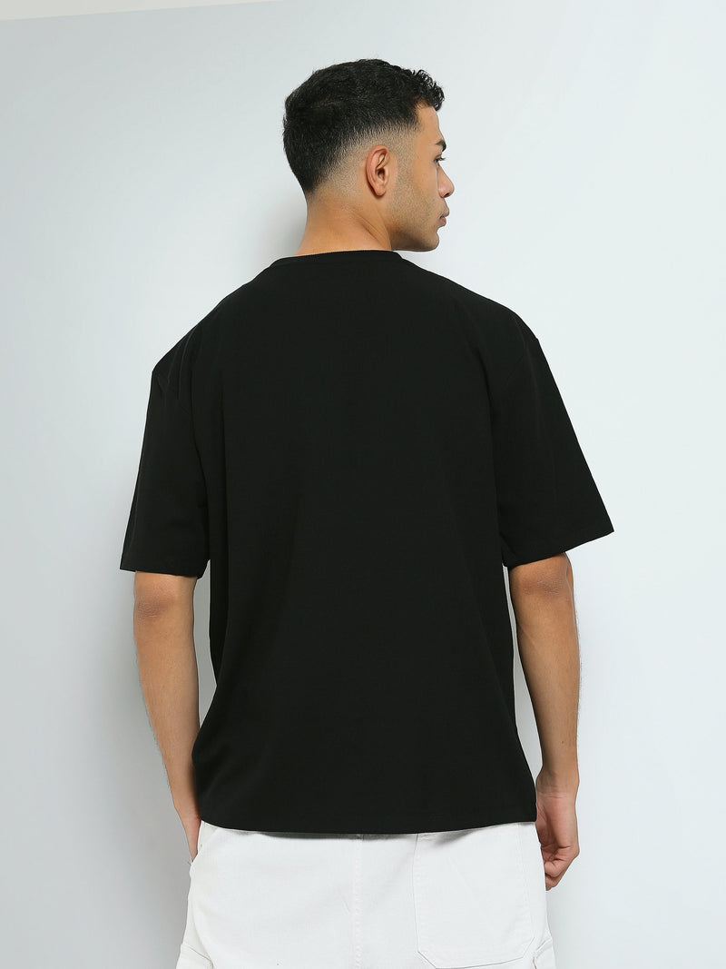T-shirt Oversize Homme à Imprimé Relax Recharge – Streetwear - TSH26SPRO20383TM1