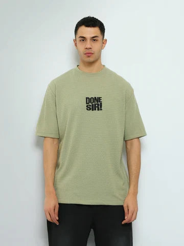T-shirt Oversize Homme à Imprimé – Style Streetwear - TSH26WPRO20586TM1
