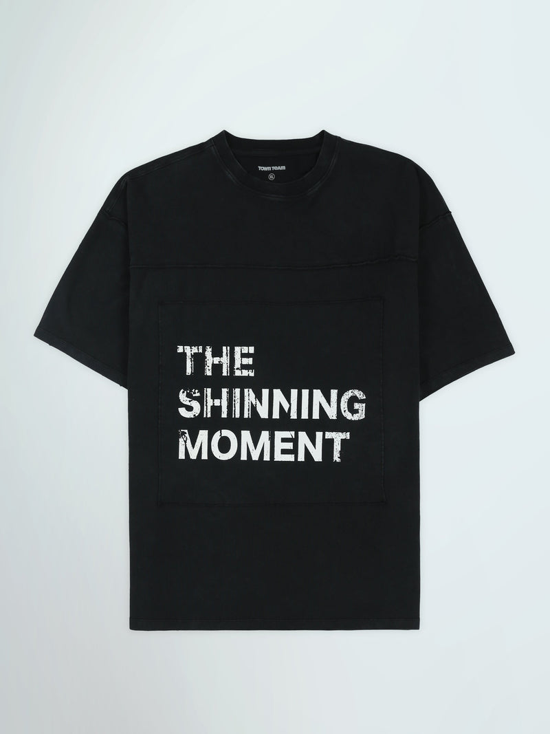 T-Shirt Homme Oversize à Imprimé Typographique Effet Vintage - TSH26STR20089TM1
