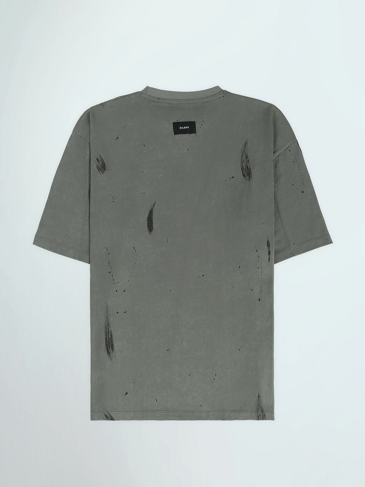 T-Shirt Homme Oversize Effet Usé à Imprimé - TSH26STRO20055TM1