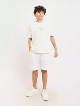 Ensemble enfant t-shirt et short au design moderne – TST25SSNP15028TB1