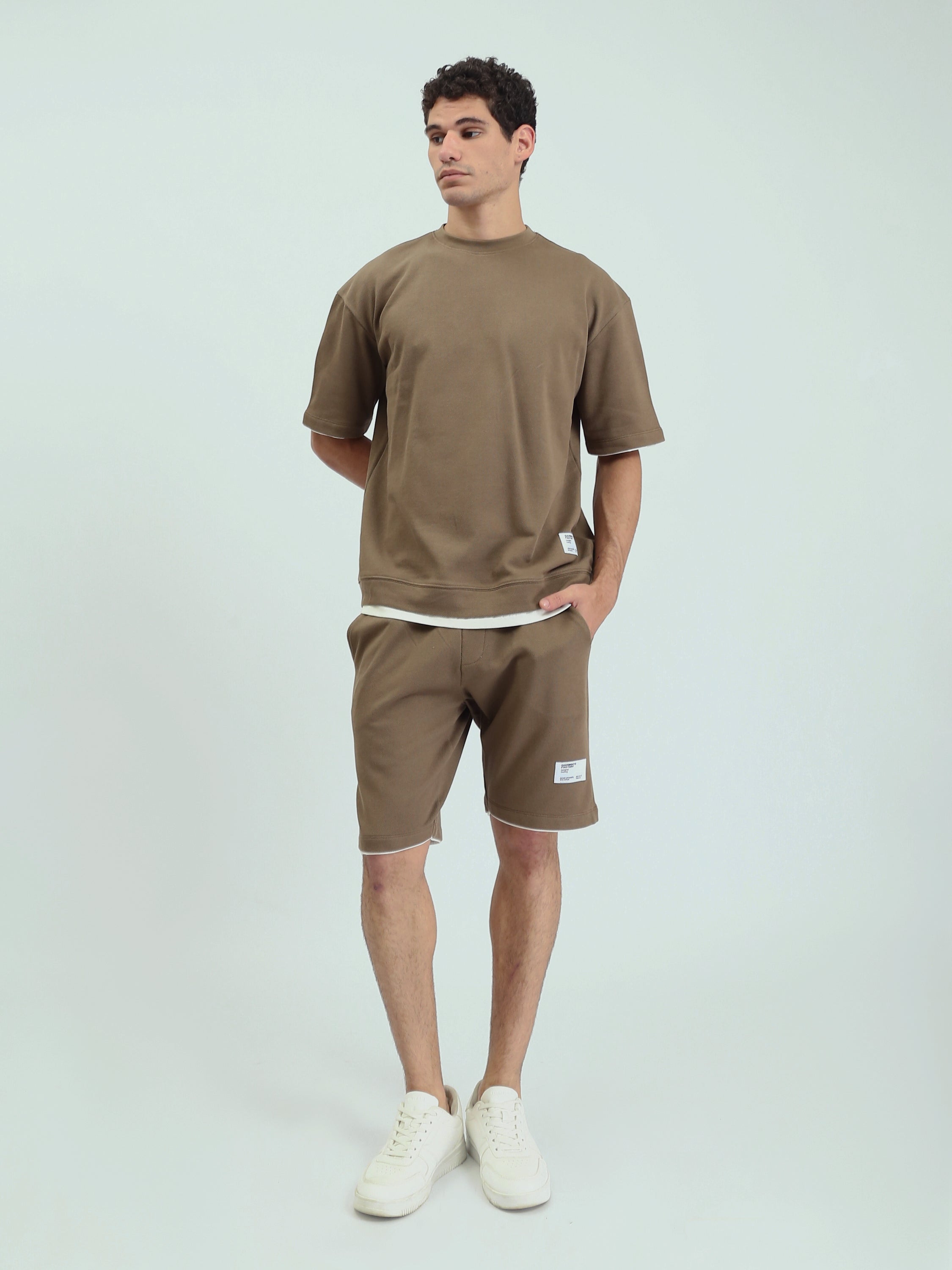 Ensemble T-shirt Homme avec Short - Confort et Style Décontracté - TST25SSPT15026TM1