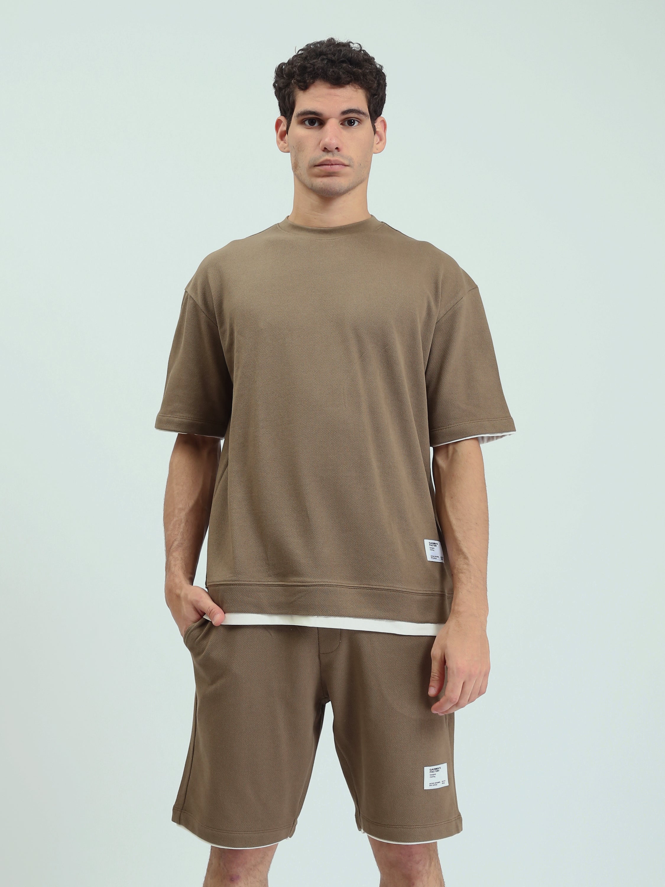 Ensemble T-shirt Homme avec Short - Confort et Style Décontracté - TST25SSPT15026TM1