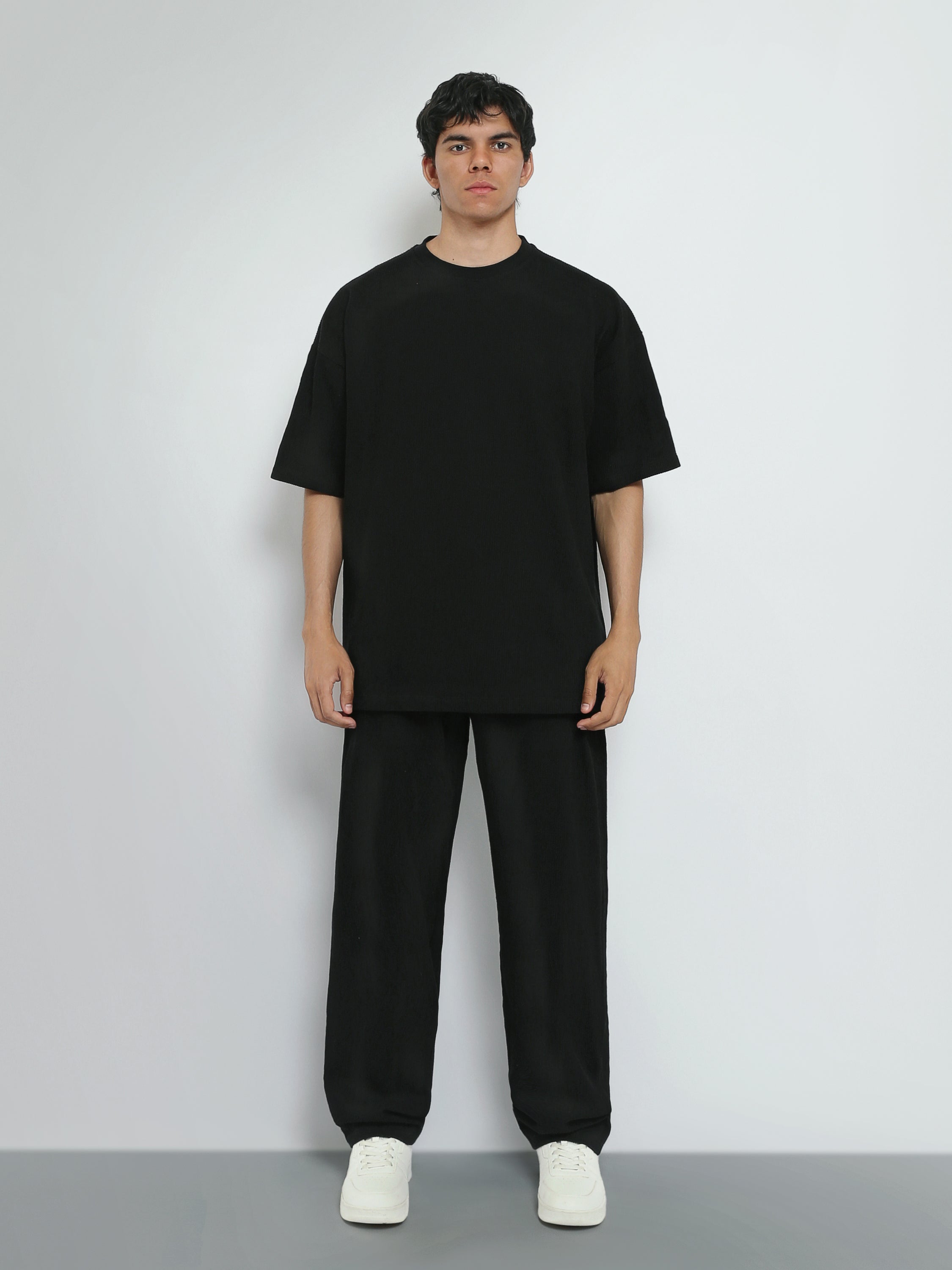 T-Shirt Homme Oversize Uni à Manches Courtes – Style Minimaliste - TST26S15000008TM1