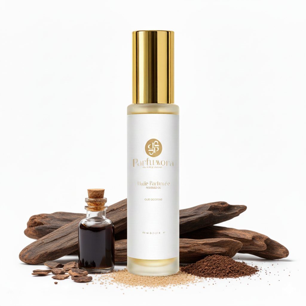 زيت عطري عود مورا 60 مل بدون كحول – رائحة عود خشبية قوية بثبات طويل
