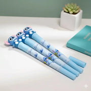 UN PACK DE 3 Stylos gel Stitch mignon avec LED colorée - Und - IMPORTÉ