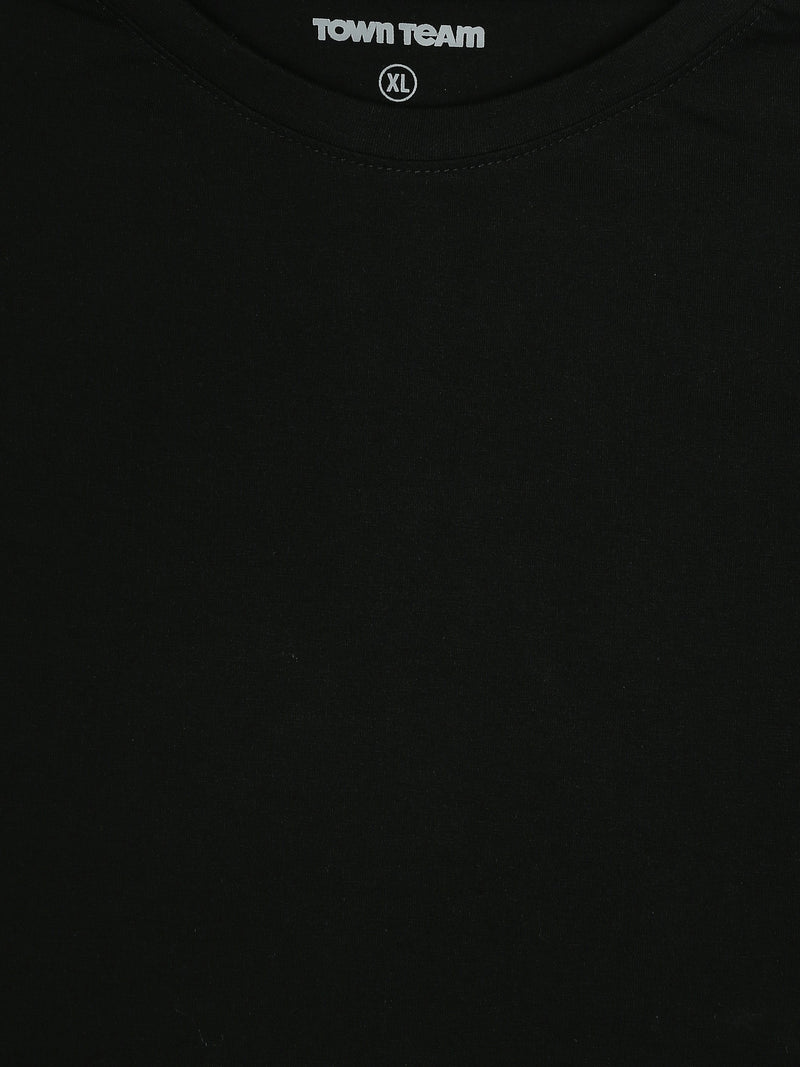 T-shirt Oversize Homme Uni à Col Rond – Style Minimaliste - USR27SPRS20367TM1
