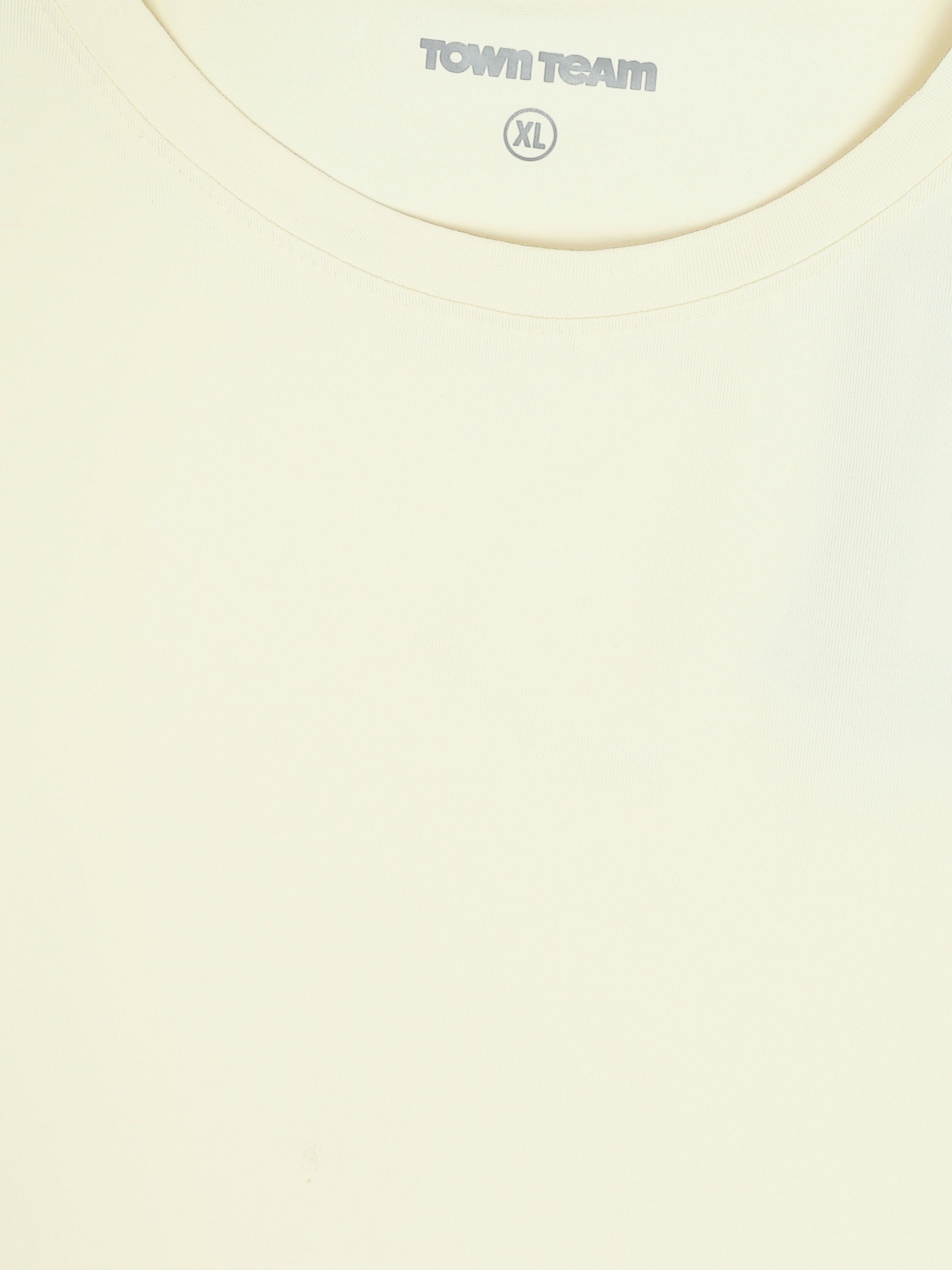 T-shirt Oversize Homme Uni à Col Rond – Style Minimaliste - USR27SPRS20367TM1
