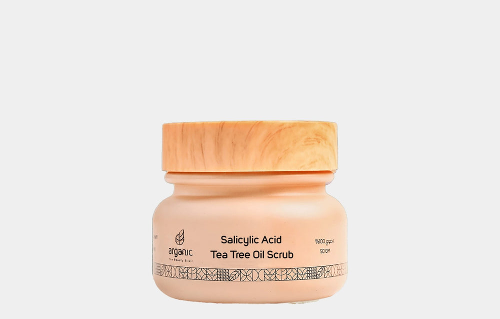 Gommage au Salicylique & Arbre à Thé – Purifiant Anti-Acné & Éclat