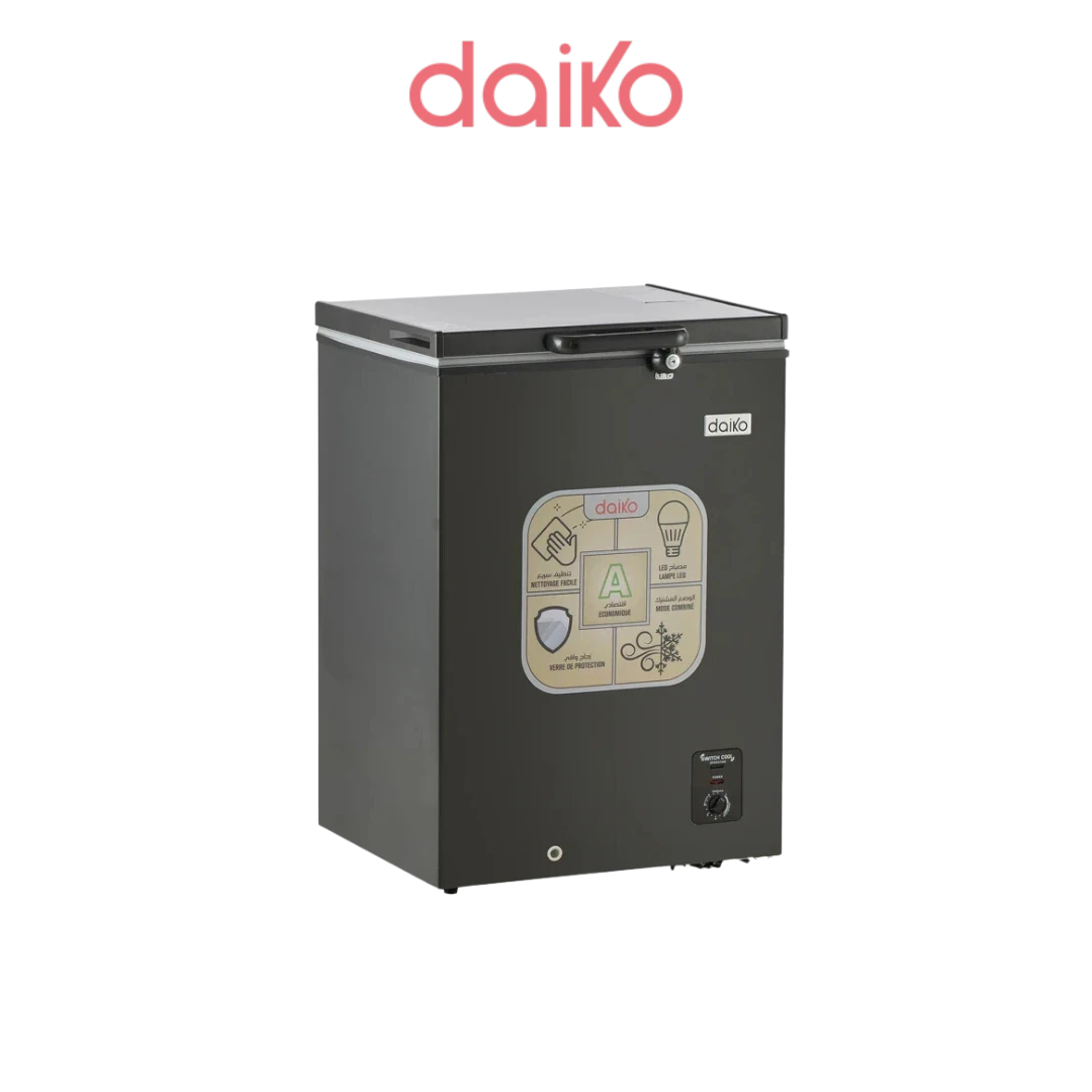 Congélateur 120 L Frost, capacité idéale et faible consommation énergétique. Digitronics