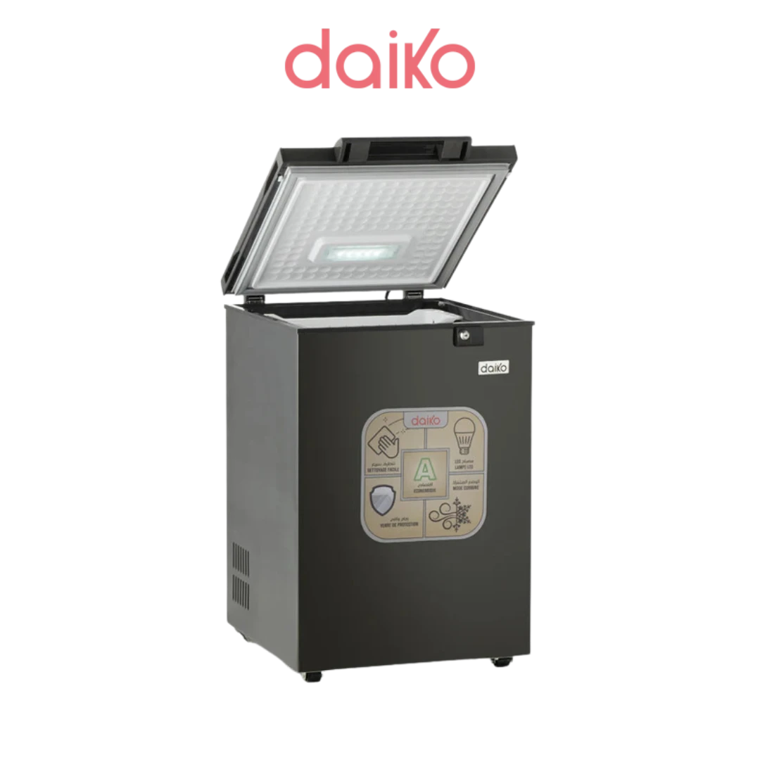 Congélateur 70 L Frost, design gris foncé, parfait pour usage domestique. Digitronics